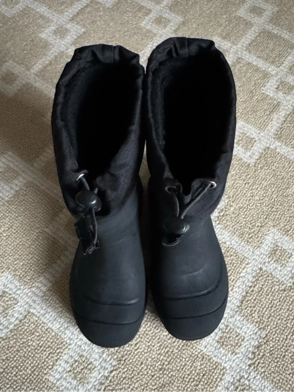 Kamik Kids Snobuster Waterproof Insulated Winter Snow Boots Black 12 Toddler